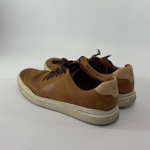 Cole Haan Tan Leather Sneakers - Picture 4 of 8